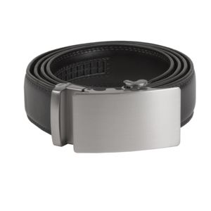 Black Genuine Leather Belt